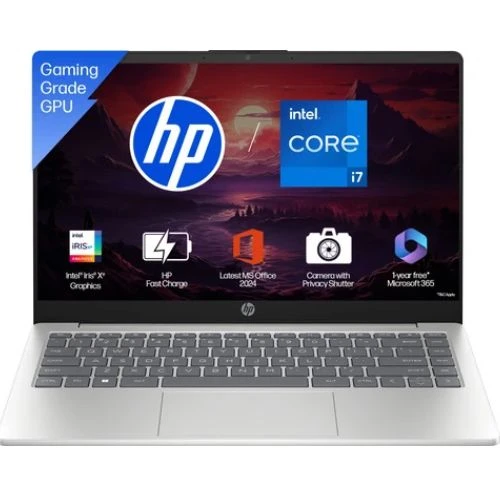 HP Intel Core i7 13th Gen 13620H - (16 GB/512 GB SSD/Windows 11 Home) 15-fr0046TU Thin and Light Laptop (15.6 Inch, Natural Silver, 1.65 kg, With MS Office)